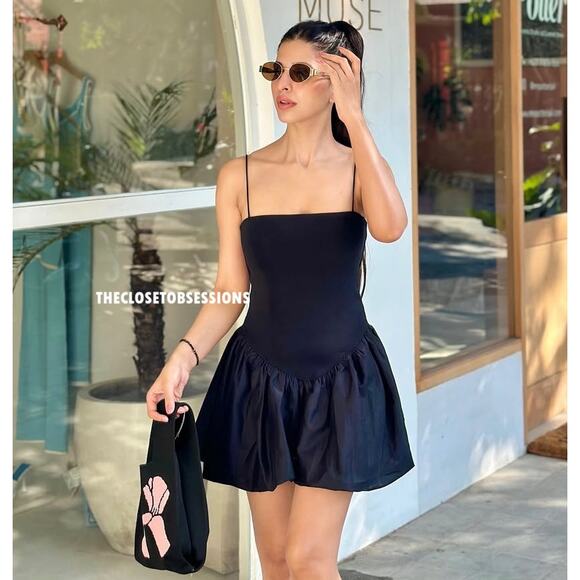 ZARA BLOGGER FAVE!!! Fitted Mini Dress NWT - Picture 3 of 16